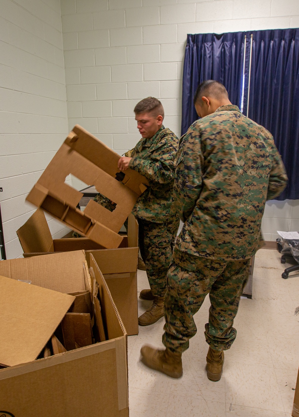 Refurnishing Ground Supply School Barracks 