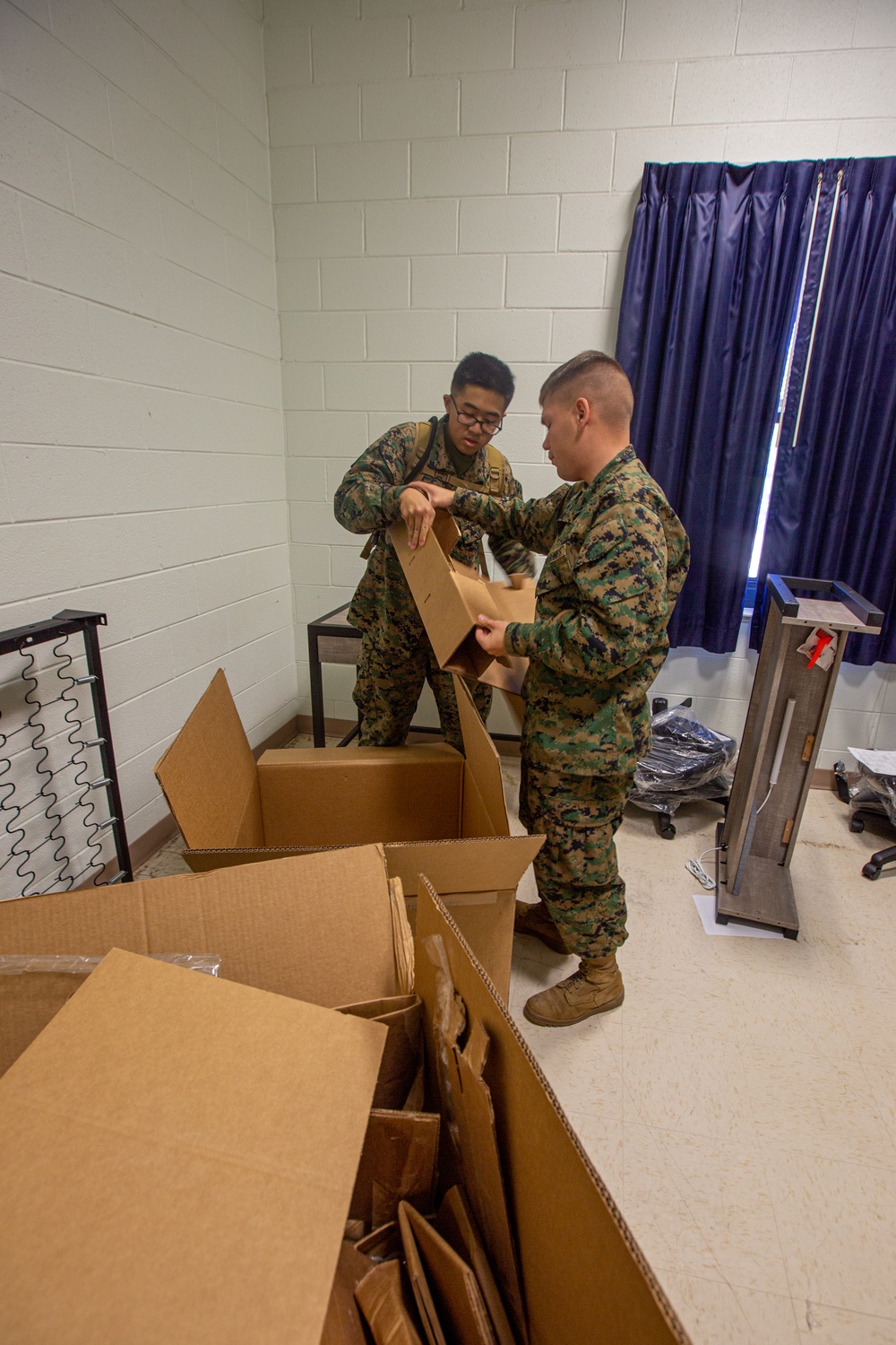 Refurnishing Ground Supply School Barracks 