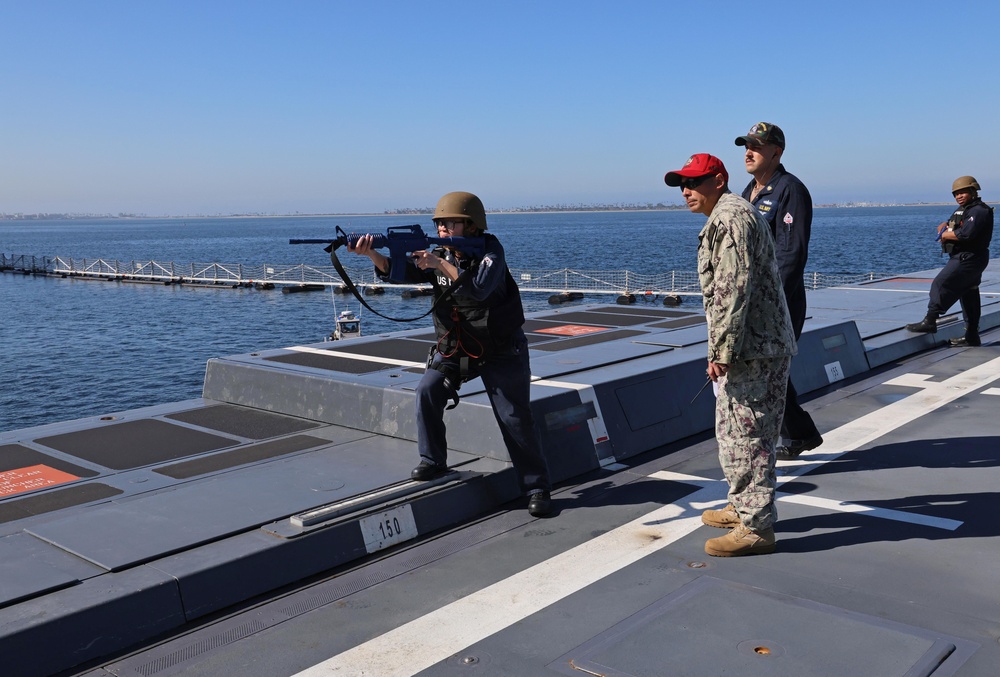 USS Michael Monsoor Conducts ATTT Drill