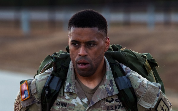 ODS officer marches to honor the legacy of Bataan