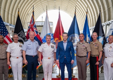 USINDOPACOM hosts U.S. Secretary of Defense Pete Hegseth