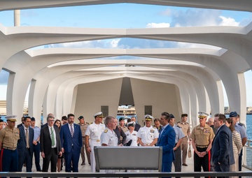 USINDOPACOM hosts U.S. Secretary of Defense Pete Hegseth