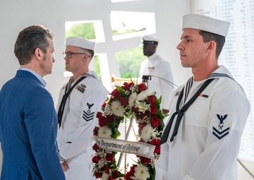 USINDOPACOM hosts U.S. Secretary of Defense Pete Hegseth