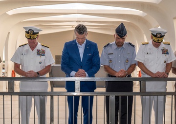 USINDOPACOM hosts U.S. Secretary of Defense Pete Hegseth