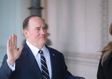 Mr. John Phelan is Sworn in as the 79th Secretary of the Navy