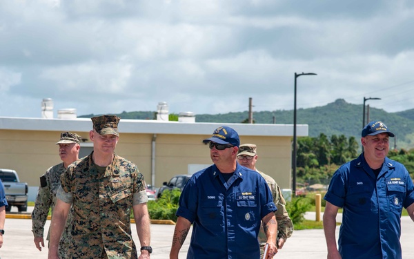 SEAC visits military installations and troops across Guam