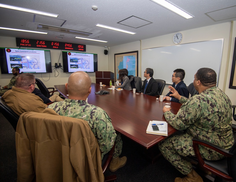 KDB visits Yokose Landing Craft Air Cushion (LCAC) Facility
