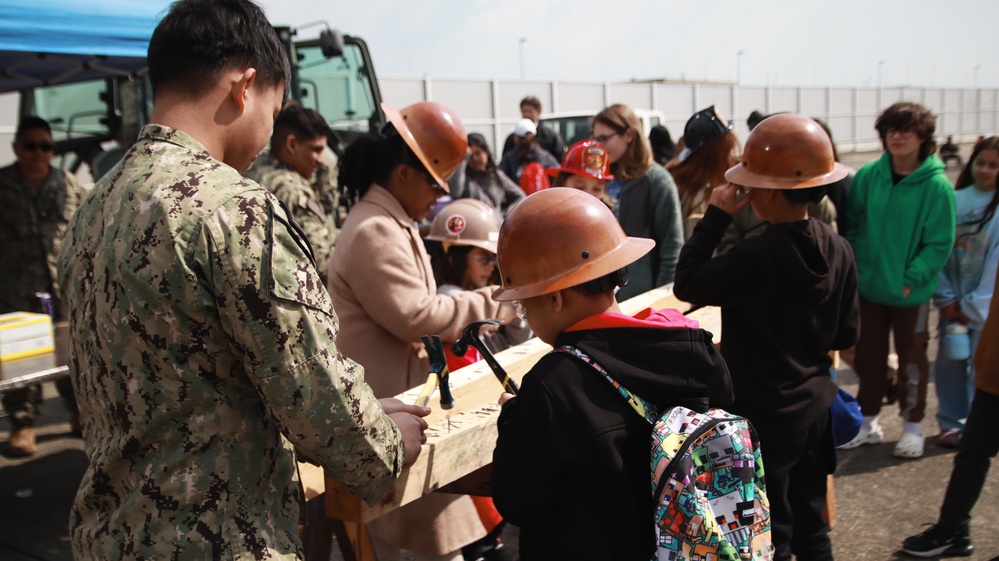 NMCB-3 participates in MCAS Iwakuni STEM Day 2025