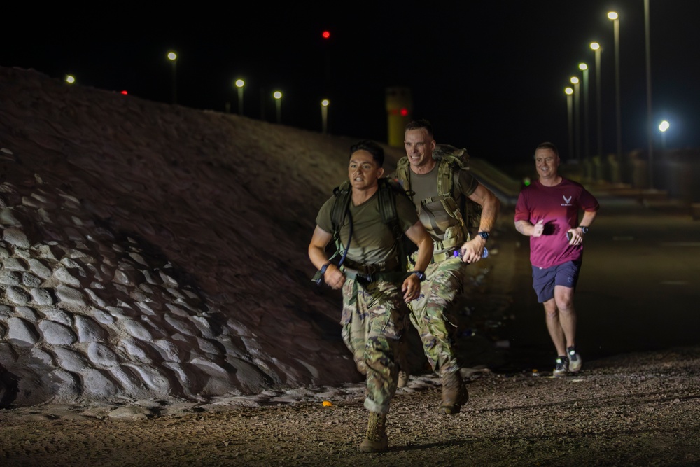Norwegian Foot March at Camp Lemonnier