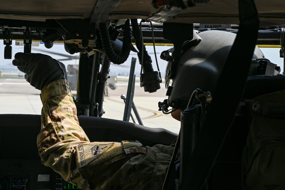 Army honors American flags during aerial training out of Incirlik