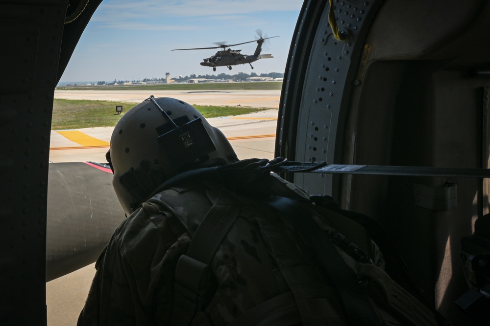 Army honors American flags during aerial training out of Incirlik