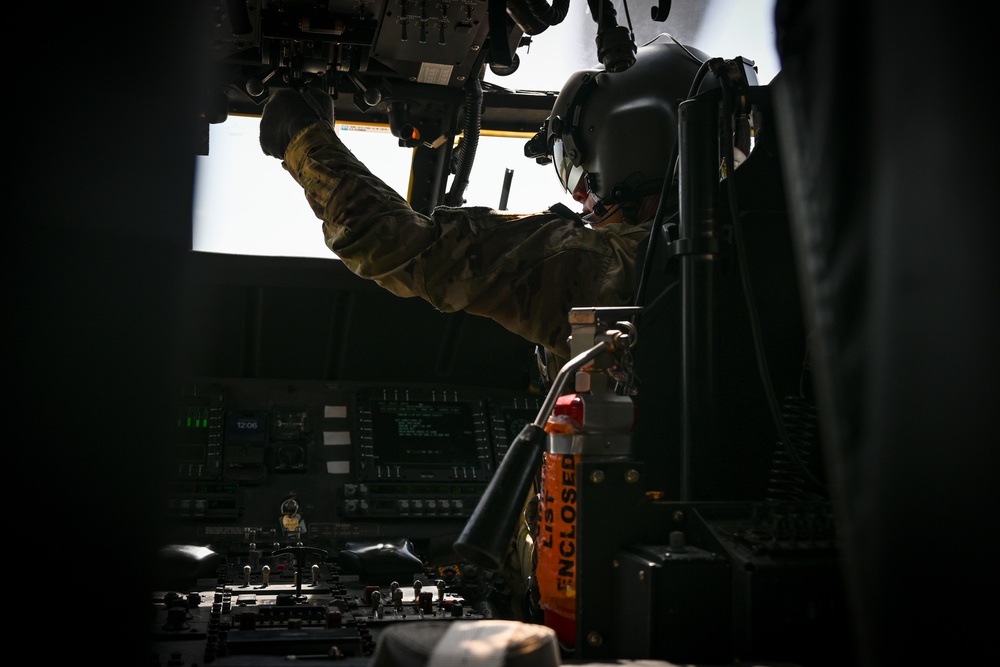 Army honors American flags during aerial training out of Incirlik