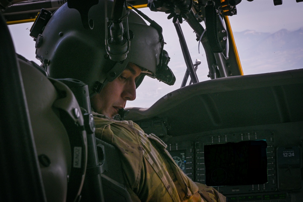 Army honors American flags during aerial training out of Incirlik