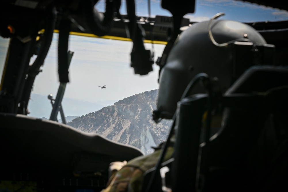 Army honors American flags during aerial training out of Incirlik