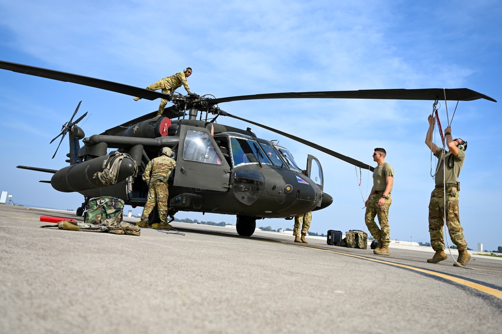 Army honors American flags during aerial training out of Incirlik
