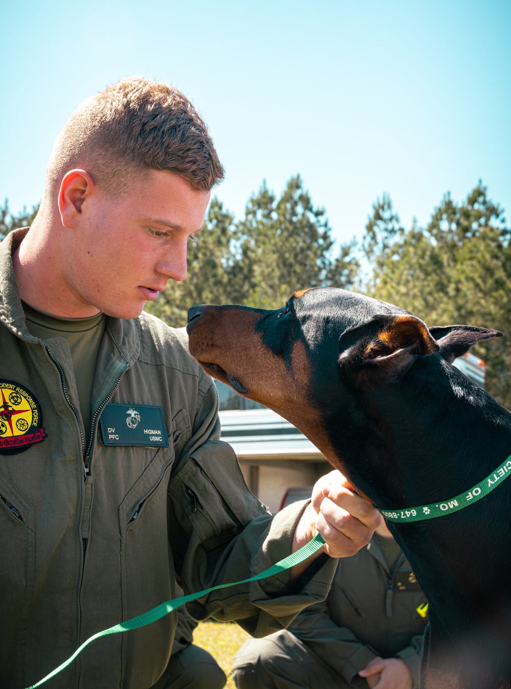 CBIRF Marines Conduct Animal Decontamination Training