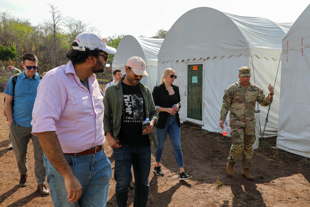 U.S. Congressional Delegation Visits Service Members during Hanuman Guardian 2025
