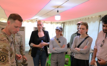 U.S. Congressional Delegation Visits Service Members during Hanuman Guardian 2025