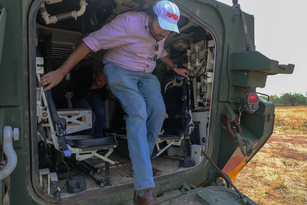 U.S. Congressional Delegation Visits Service Members during Hanuman Guardian 2025