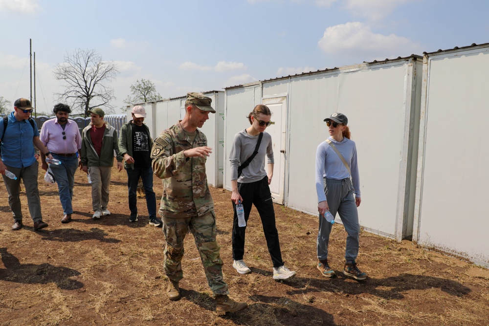 U.S. Congressional Delegation Visits Service Members during Hanuman Guardian 2025