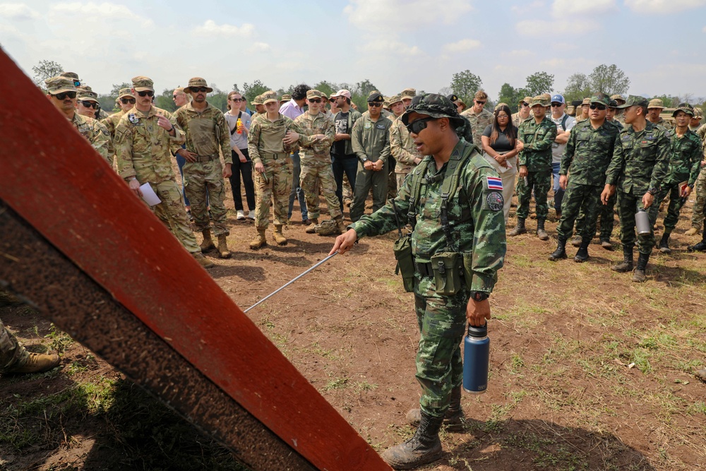 U.S. Congressional Delegation Visits Service Members during Hanuman Guardian 2025