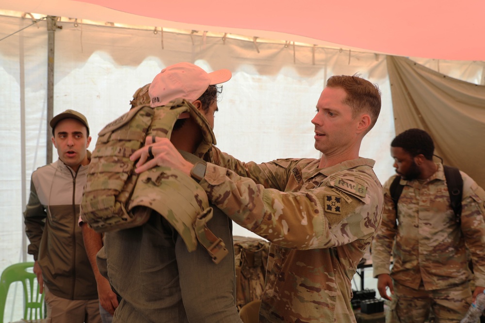 U.S. Congressional Delegation Visits Service Members during Hanuman Guardian 2025