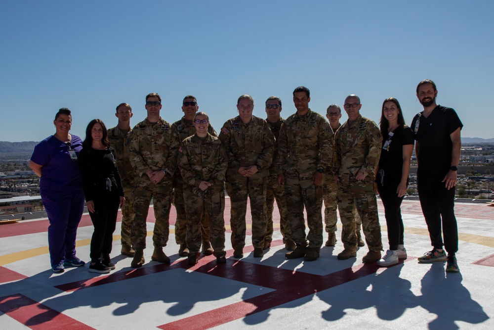3rd CAB medevac team conducts hospital visits