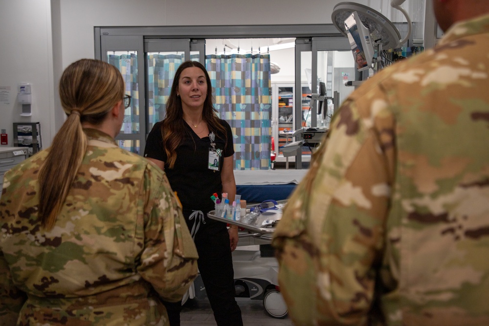 3rd CAB medevac team conducts hospital visits