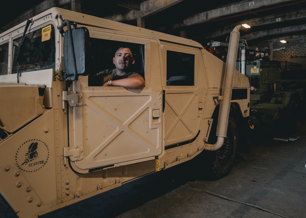 NMCB 11 Embark Training Exercise Day Two