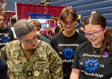 NAVWAR Connects with Future Innovators at FIRST Robotics Competition