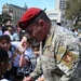 Maj. Gen. Robinson at the Alamo
