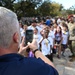 Maj. Gen. Davidson at the Alamo