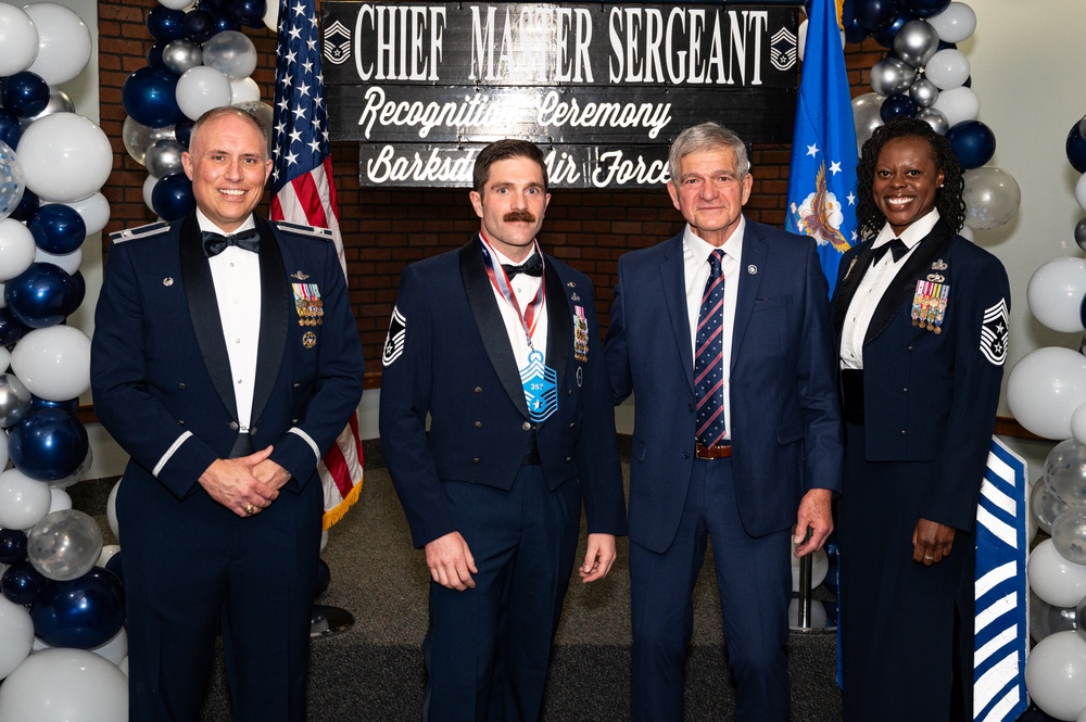 Barksdale Chief Recognition Ceremony 2025