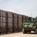 2nd Stryker Brigade convoy to the southern border