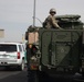 2nd Stryker Brigade convoy to the southern border
