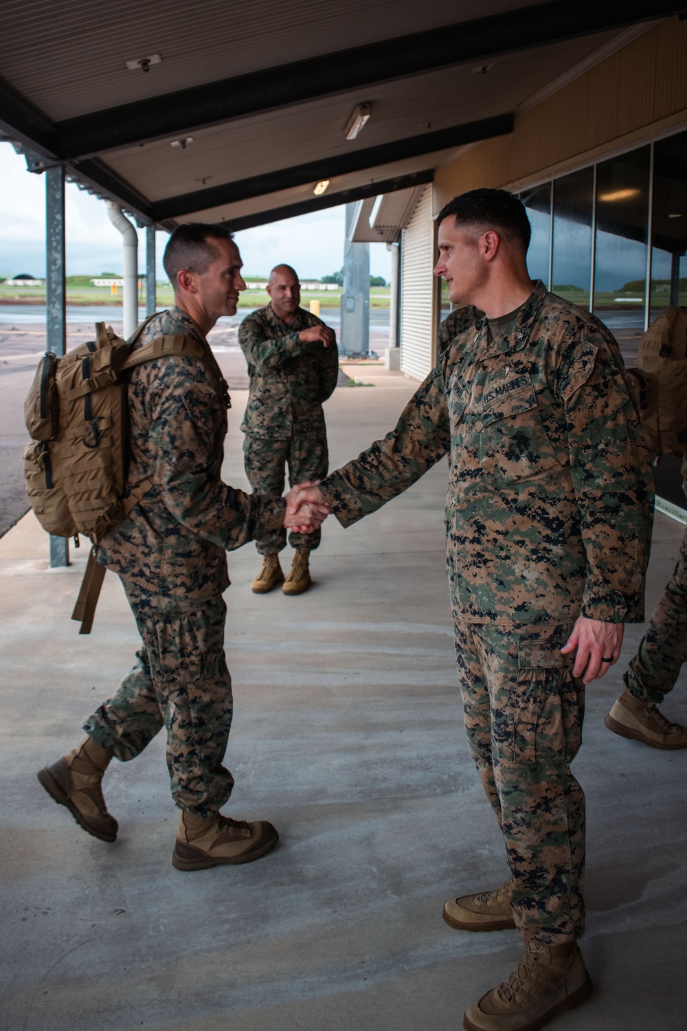 U.S. Marines, Sailors with MRF-D 25.3 arrive to Northern Territory, Australia