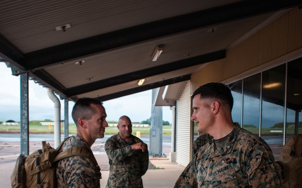 U.S. Marines, Sailors with MRF-D 25.3 arrive to Northern Territory, Australia