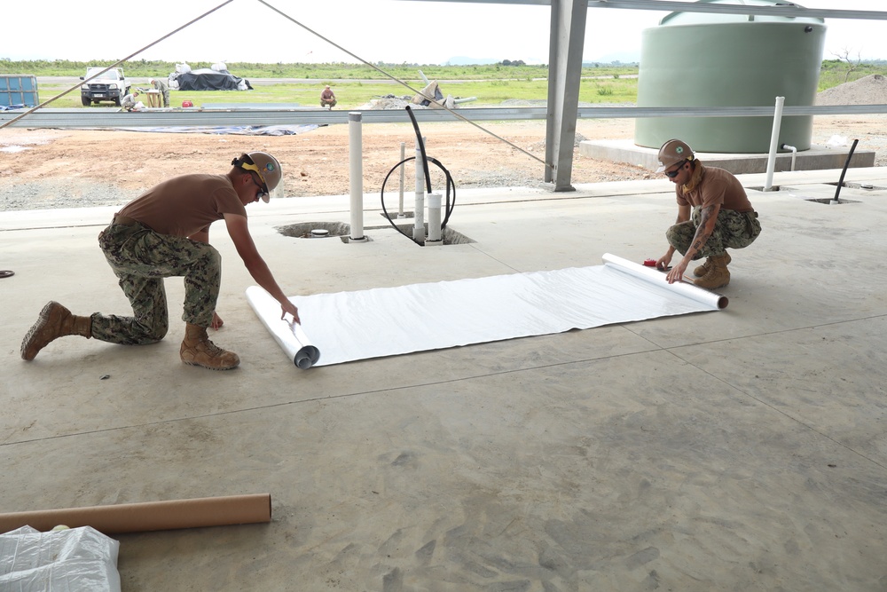 Preparing Backing and Insulation
