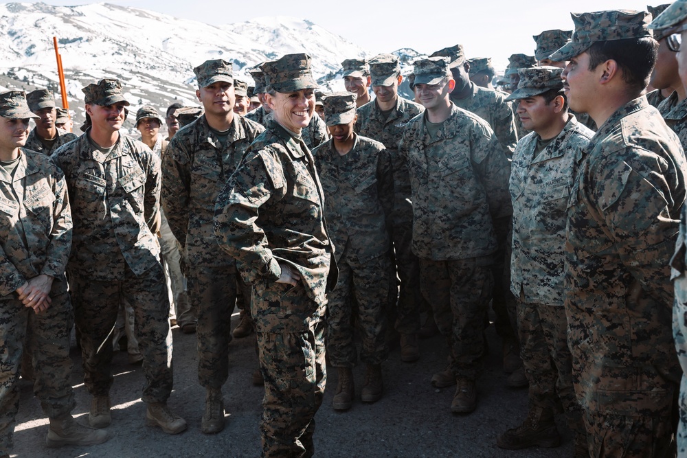 MTX 2-25| 2nd MLG Commanding General Visits Combat Logistics Battalion 6