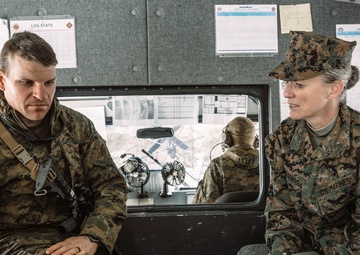 MTX 2-25| 2nd MLG Commanding General Visits Combat Logistics Battalion 6