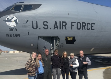 Miller flies his fini-flight