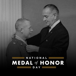 AFMS celebrates National Medal of Honor Day, remembering Col. Bernard F. Fisher