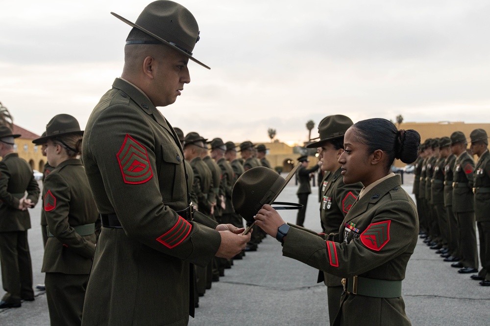 MCRD San Diego Drill Instructor School Director Inspection