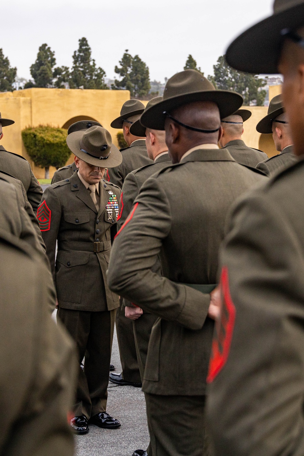 MCRD San Diego Drill Instructor School Director Inspection