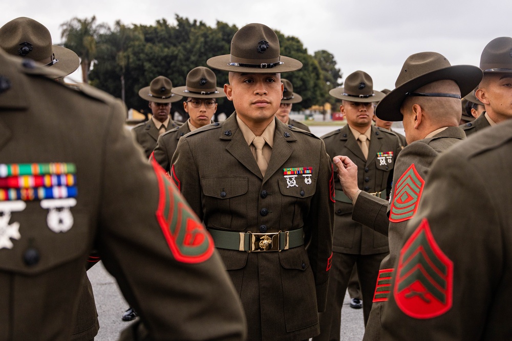 MCRD San Diego Drill Instructor School Director Inspection