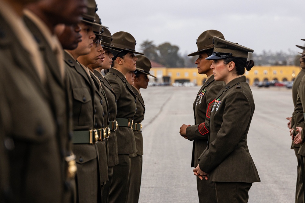 MCRD San Diego Drill Instructor School Director Inspection