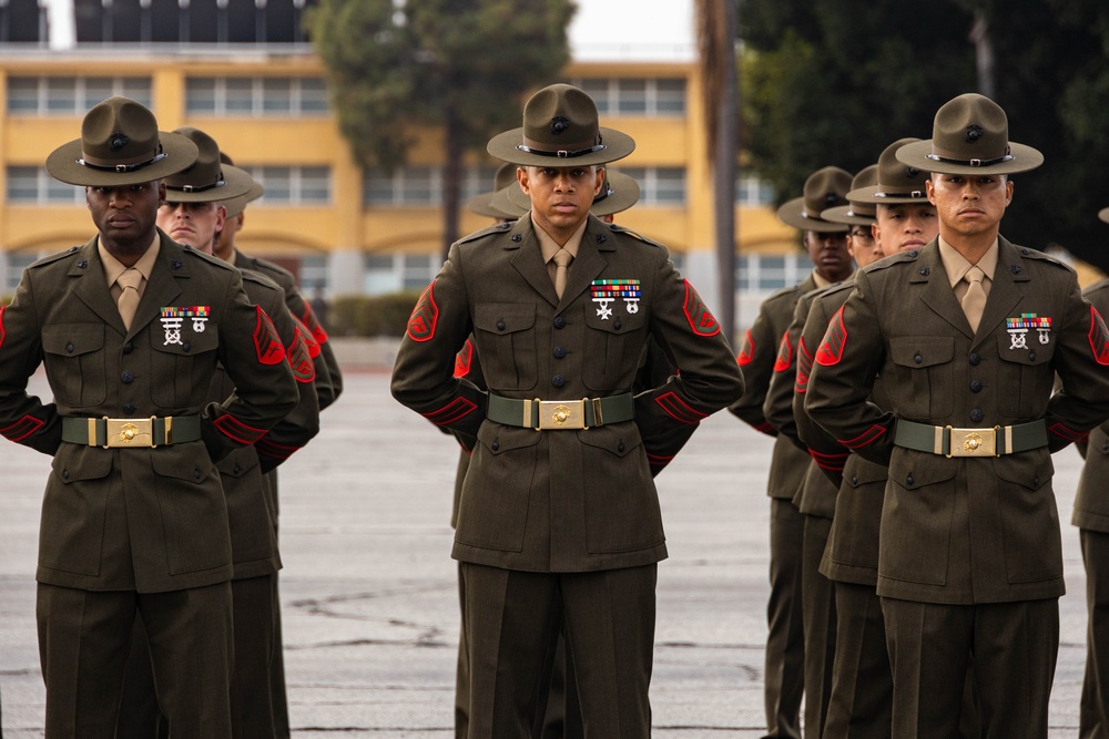 MCRD San Diego Drill Instructor School Director Inspection