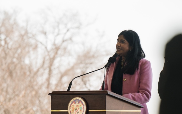 Maryland Governor hosts Francis Scott Key Bridge commemoration event one year after collapse