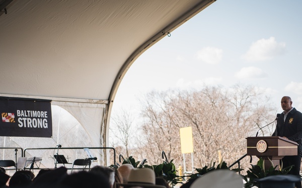 Maryland Governor hosts Francis Scott Key Bridge commemoration event one year after collapse