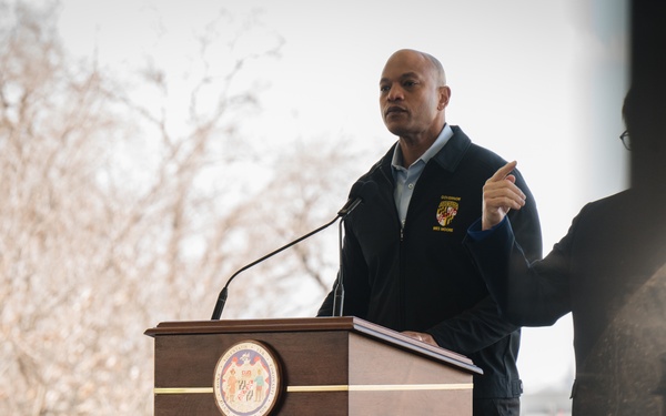Maryland Governor hosts Francis Scott Key Bridge commemoration event one year after collapse